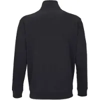 Sols Uniseks Conrad Sweatshirt met Quarter Zip voor volwassenen (Zwart)