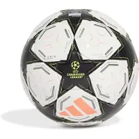 Adidas UEFA Champions League 24/25 Pro Zaal Wedstrijd Futsal (FIFA Quality Pro Gecertificeerd) Wit/Zwart/Platinum Metallic/Team Solar Yellow