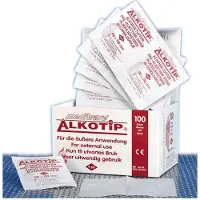 Alkotip Alcoholdoekjes 90mm x 110mm (100 stuks)