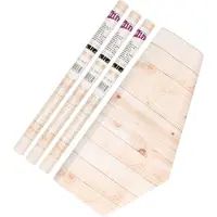 Patifix Decoratie plakfolie met houtnerf look - 3x - 45 cm x 2 meter - zelfklevend - kleeffolie - decoratiefolie