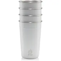 Mizu Reisbeker Party Cup White 500ml (4-Delig)