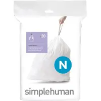 Simplehuman Code N 45L Afvalzakken (20-delig)