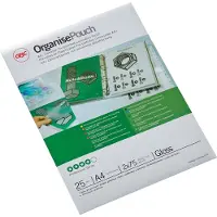 GBC classeur lamineerhoes A4 met perforatie glanzend 2x75 micron (25 stuks)