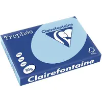 Clairefontaine Trophée Pastel A3, 80 g, 500 vel, blauw