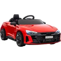 HOMCOM Elektro-Kinderauto Kinderauto mit Fernbedienung, Kinderfahrzeug mit Sicherheitsgurt