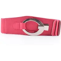 Giuliano Elastische Riem - fuchsia - made in Italy - Dames - Elastische Tailleriem