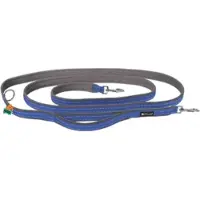 Petlando Dressuurlijn met veiligheids greep Outdoor Navy - 3 meter - 3 cm breed - maat L