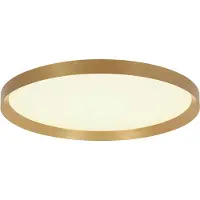 Steinhauer Strakke Plafondlamp Flady Goud Ø 40cm