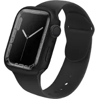 Uniq Legion Case voor de Apple Watch 7 / 8 / 9 - 41 mm - Midnight Black