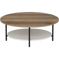 Skye Decor Moderne Eiken Witte Salontafel | 100% Melamine Gecoat | 18mm Dik