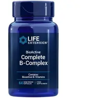 Life Extension BioActive Complete B-Complex (60 Capsules) - vitamines, vitamine-b - vitamine-b - vitamine-b