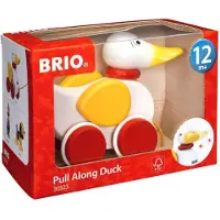 BRIO Speelgoed | Wooden Toys - Pull-Along Duck