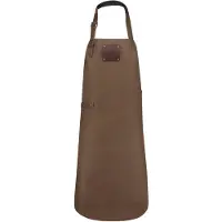 Witloft Leren buffalo schort Mokka Witloft