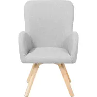 Beliani Bjarn - Fauteuil - - grijs - 60x55x90