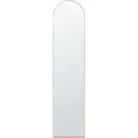 Beliani BAGNOLET - Staande spiegel-Goud-Aluminium