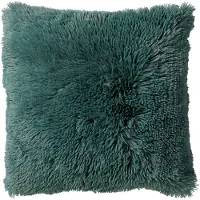 Dutch decor - FLUFFY - Sierkussen 60x60 cm - superzacht - XL kussen - Sagebrush Green - groen