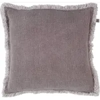 Dutch decor - BURTO - Sierkussen 45x45 cm - gewassen katoen - Driftwood - taupe