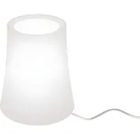 Foscarini Design tafellamp Birdie Zero, wit / opaal, Woon-/ Eetkamer, Kunststof, Design, tafellamp