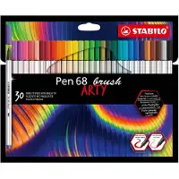 Stabilo Pen 68 Brush Arty Marker Pen 3 Units Veelkleurig Kinderen