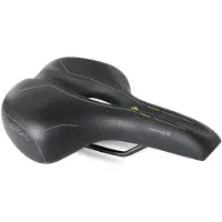 Buzaglo Fietszadel Suprema 5zone EL Heren met elastomere demping - zwart