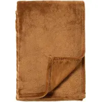 Id Plaid Owen 130 X 160 Cm Tobacco Brown