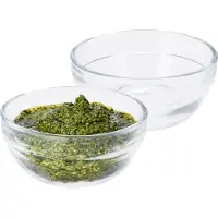 Excellent houseware Glazen kommetjes 7,5 cm, 80 ml, 6 stuks.