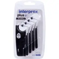 Interprox Plus XX-Maxi - 6-11 mm - Zwart - 3 x 4 stuks - Voordeelpakket