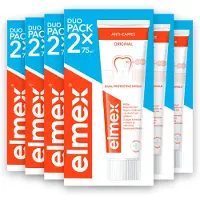 Elmex 6x Tandpasta Anti-Cariës Duopack 2x 75 ml