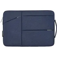 Canvas Artisan Laptophoes 15.6 Inch - XV Sleeve - Donkerblauw