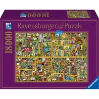 Ravensburger puzzel Colin Thompson Magical bookcase - Legpuzzel - 18000 stukjes