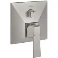 GROHE Allure brilliant afdekset met 3-weg omstelling supersteel 24340DC0
