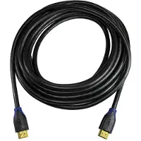 Logilink CH0065 HDMI-kabel HDMI Aansluitkabel HDMI-A-stekker, HDMI-A-stekker 7.50 m Zwart 4K UHD, Audio Return Channel (ARC), Vergulde steekcontacten