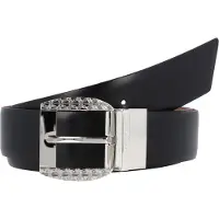 Davidoff Icon Riem Leer Individueel inkortbaar grijs
