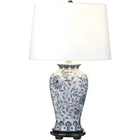 Elstead Lighting LED Tafellamp Ying | 1X E27 Max 60W | Blue and White