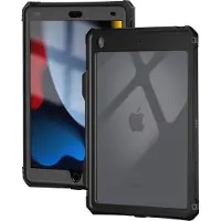 Redpepper , Hoesje Geschikt voor iPad 7 2019, 8 2020 en 9 2021 Waterdicht, Transparant