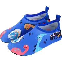 Attrezzo Waterschoenen - Kinderen - maat 27/28 - Blauw met Dino