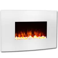 Balderia Tripolo Elektrische Wandhaard - Wit