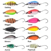 Trout Master Incy Spoon 1.5g - Kleur : Blush UV
