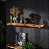 Meubelplaats Wandplank Levita 150 cm acacia - naturel