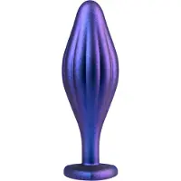 Anal Adventures - Matrix - Wavy Bling Plug - Anaalplug met siersteen