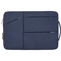 Canvas Artisan Laptophoes 13.3 Inch - XV Sleeve - Donkerblauw