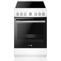 Fagor FACV203B Keramisch Fornuis 50 cm Breed - Katalyse - Hetelucht - XL oven 62L
