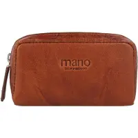 Mano Donna Aurona Sleuteletui RFID Leer 10,5 cm - cognac