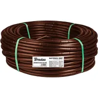 Bradas WATER DRIP Druppelslang – 16 mm × 100 m – 33 cm druppelaarafstand – 1,6 L/u @ 1 bar – Bruin