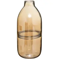 Atmosphera Glazen vaas BOTTLE, 30 cm