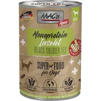 Mac'S 6x375g Mono Insect Natvoer voor Honden