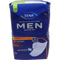 Tena Men Active Fit Level 3, 16 stuks . Voordeelbundel met 3 verpakkingen