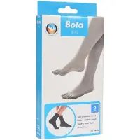 Bota Soft 5 Klassiek met Zilvergaren Zwart Maat 2 2 St TODO
