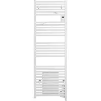 Boss & Wessing Elektrische Handdoekradiator BWS Dry 159x50 cm Digitaal Met Blower 1750W Wit