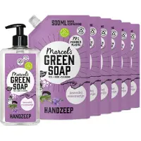 Marcel's Green Soap Handzeep Lavendel & Rozemarijn 500 Ml + 6 Navullingen Pakket